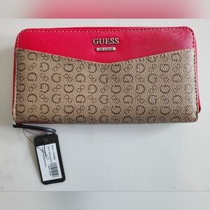 Guess Wallet Full Zip NWT